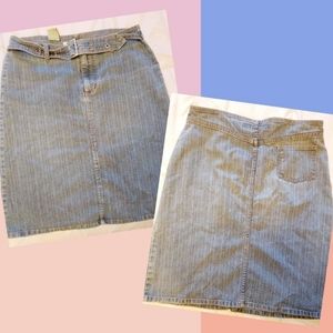 Denim skirt